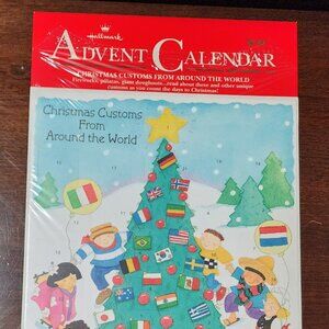 Vintage Hallmark Advent Calendar Christmas Customs From Around The World ~NEW~